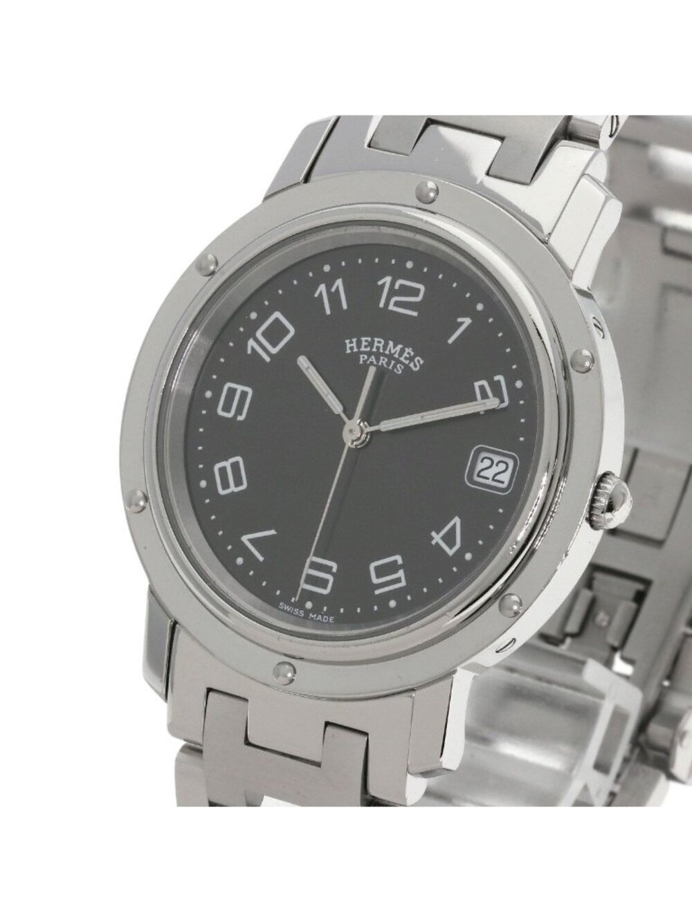 Hermes Clipper Watch SS - Picture 3 of 15